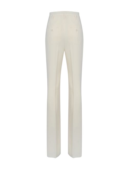 Pantalone a zampa Alabama in cady Bianco avorio MAX MARA STUDIO | 2526136131600008